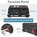 Aokeo 1-Channel 48V Phantom Power Supply with Adapter, Bonus+XLR 3 Pin Microphone Cable for Any Condenser Microphone Music Recording Equipment