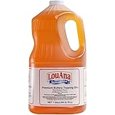 Ventura Foods LouAna Premium Buttery Popcorn Topping Oil, 1 Gallon Jug | Rich Buttery Flavor, Ready to Pour No Melt Formula, Popcorn Butter Flavoring