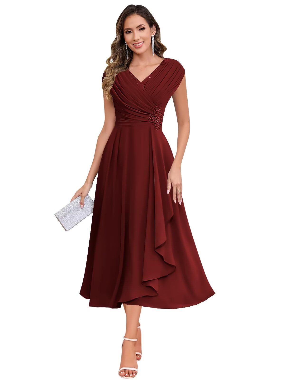 BOLENSYE Petite Mother of The Bride Dresses for