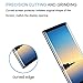 Galaxy Note 8 Glass Screen Protector ,Vsoohut Full Coverage 3D Curved Tempered Glass Screen Protector For Samsung Galaxy Note 8 2017 (Black).
