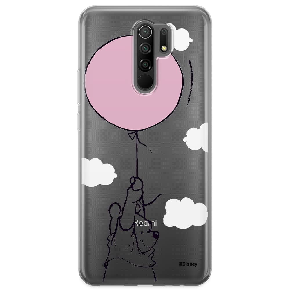 ERT GROUP mobile phone case for Xiaomi REDMI 9 original and officially Licensed Disney pattern Winnie the Pooh and friends 013 optimally adapted to the shape of the mobile phone, partially transparent
