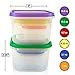 Portion Control Containers - High Quality - 7 Piece Set Designed For Healthy Eating - Dishwasher and Microwave Safe - BPA-free, DEHP-free