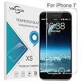 iPhone 7 Tempered Glass, VIFLYKOO Screen Protector Glass 9H Hardness Scratch Proof Ultra-thin High Definition HD Ultra Clear 2.5D Rounded Edge Protective Film for 4.7
