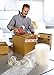 Scotch Packaging Tape Dispenser Holds Tape up to 2 Wide No Tape Included (ST-181) Red