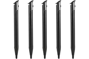 REDYY 5 Packs for Touch Pen Navigation Pen Active Stylus Pen for 2DS LL/XL Game Console Universal Touchscreen Plastic Stylus 