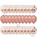 Rose Gold Confetti Balloons Decorations – Pack of 30, 12 Inch, Great for Bridal Shower Decorations and Birthdays | Rose Gold Party Decorations | Pre-filled Rose Gold Confetti Metallic Latex Balloons