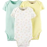 Child Of Mine Made By Carter's Unisex Baby Short Sleeve Bodysuits