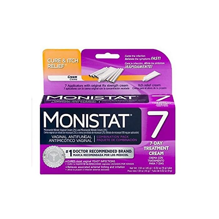 Monistat 7-Day Yeast Infection Treatment | Cream with Disposable Applicators