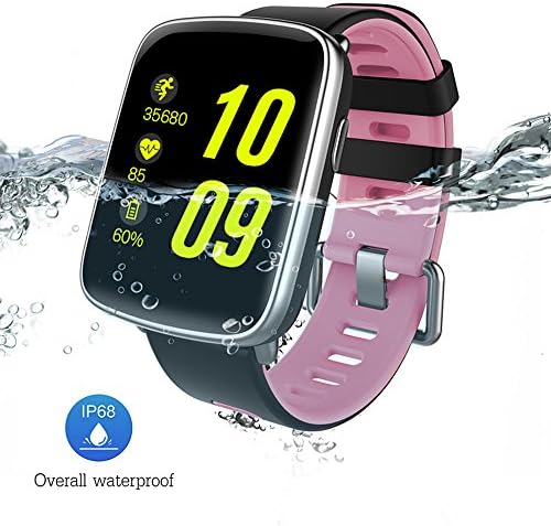 TECKEPIC Activity Tracker Watch Heart Rate Monitors Step Calorie Counter Wristband Sleep Monitor Smart Bracelet Fitness Tracker Bluetooth Smartwatch for Android IOS Smartphones