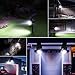 InnoGear 3rd Version 6 LED Solar Lights Outdoor 2-in-1 Solar Spotlights Adjustable Wall Light Landscape Light Security Lighting Auto On/Off for Yard Garden Driveway Porch Walkway Pool Patio, Pack of 2