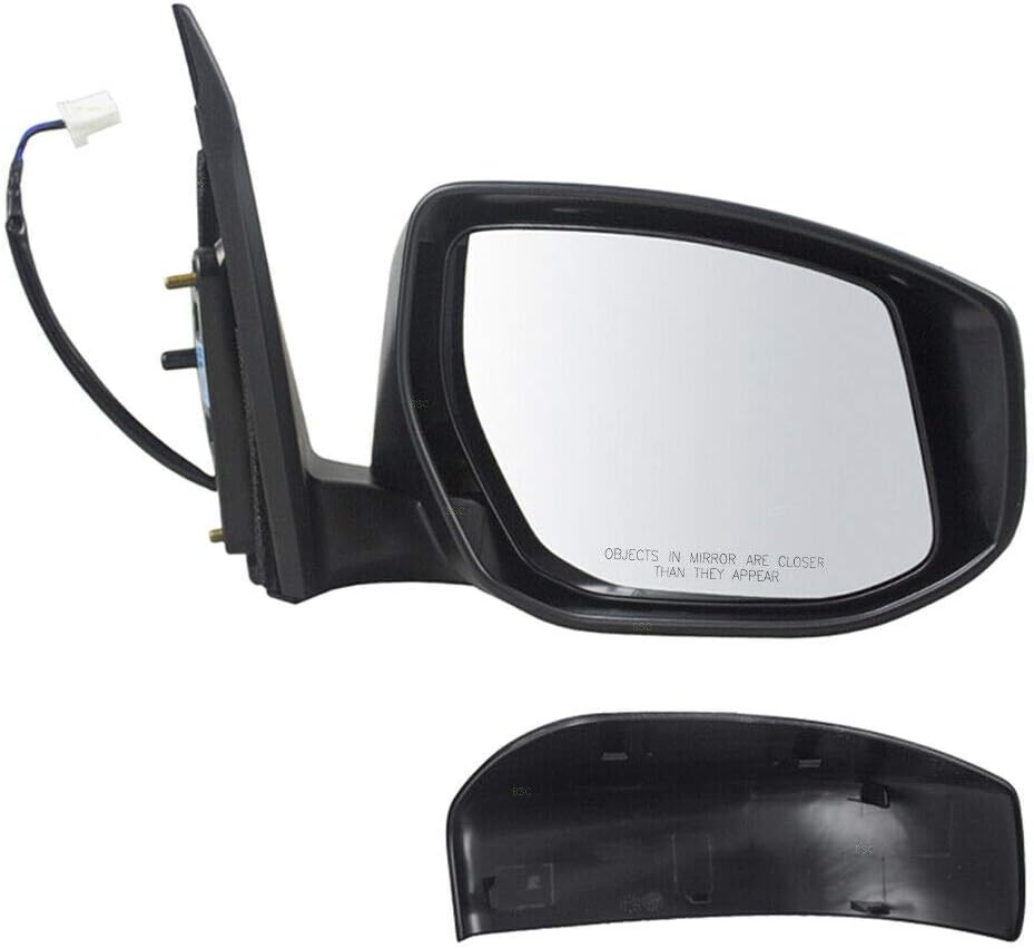 New Passengers Power Side Mirror Glass Housing Heated for 13 14 15 Nissan Sentra