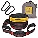Wise Owl Outfitters Talon Hammock Straps - Combined 20 Ft Long, 38 Loops W/ 2 Carabiners - Easily Adjustable, Tree Friendly Must Have Gear for Camping Hammocks Like Eno Red Stitching