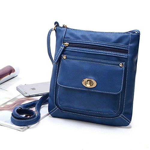 Duketea Multi Pockets Small Crossbody Purse for Women, Crossover