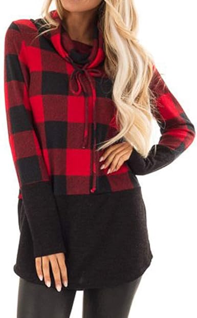plaid shirt under sweater