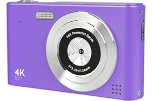AYCY Digital Camera, Camera, Digital Point and Shoot Camera, Dark Purple