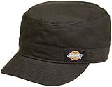 Dickies Men's Military Radar Cap,Black,Small/Medium