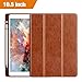 Benuo iPad Pro 10.5 Case 2017 with Apple Pencil Holder, [Vintage Series] Folio Flip Leather Cover Auto Sleep/Wake Function for iPad Pro 10.5 Inch 2017 Released Table (Brown)