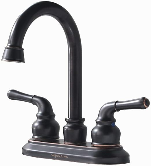 Vccucine Commercial Two Handle Lavatory Widespread Oil Rubbed