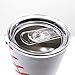DeanFire 30oz Baseball Tumbler Cups with Lid and Straw, Sports Travel Coffee Mug, Stainless Steel,Vacuum Insulated, Gift for Mom Dad Friend Lovers (White)