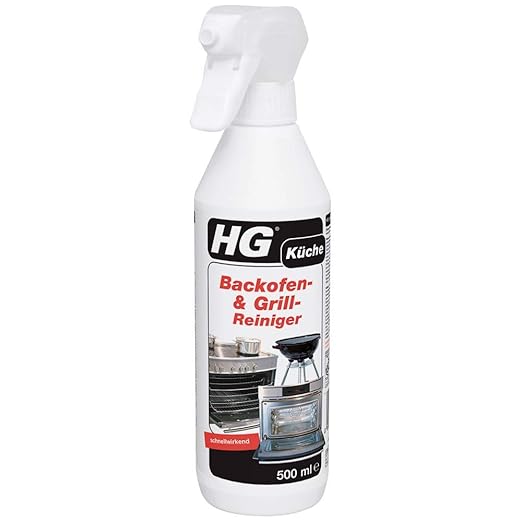 HG Backofen- & Grillreiniger 500 ml – ein effektiver Backofenreiniger gegen festsitzendes und angebranntes Fett
