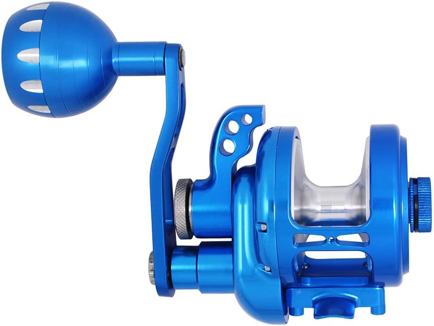 kmucutie Left Hand Fishing Wheel 4.9:1 High Speed Sea Fishing Reel