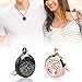 RoyAroma 2PCS Mini Diffuser Necklace, Cloud & Mini Tree of Life Aromatherapy Essential Oil Necklace,Two Patterns Pendant Locket Jewelry,23.6