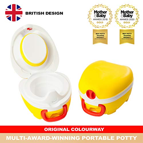 My Carry Potty Yellow Travel Potty, AwardWinning Portable Toddler