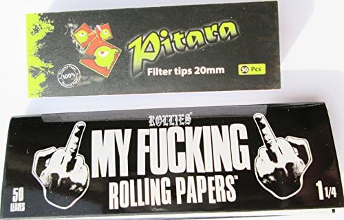 My F*cking Rolling Papers &amp; Paper Tips - Combo