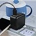 Ulimag iPhone Wall Charger 24W 3.1A Dual Port USB Travel Wall Charger Adapter with 6FT Lightning Cable Charging Cord for iPhone X, 8, 8 Plus, 7, 7 Plus, 6s, 6s Plus, 6, 6 Plus, SE, iPad (Black&White)