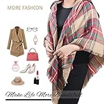 Blanket Scarf for Women, FollowYT Winter Plaid Blanket Scarf Oversized Cozy Tartan Scarf Wrap Shawl Scarves Blanket Scarf for Women, FollowYT Winter Plaid Blanket Scarf Oversized Cozy Tartan Scarf Wrap Shawl Scarves