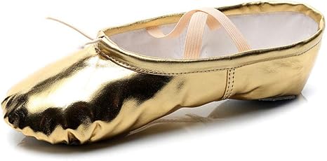 childrens gold ballet shoes
