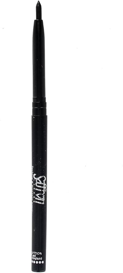 Saffron London Black Eyeliner & Eyebrow Pencil Twist Up