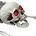 Halloween Haunters Animated Crawling Skeleton Zombie Skull Torso Groundbreaker with Moving Body LED Eyes Prop Decoration - Arms, Legs, Chest Bones- Haunted House Graveyard Tombstone Display