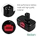 Reoben 3.0Ah Ni-Mh Replace for Craftsman 19.2 Volt Battery 1323903 130279005 C3 11375 1323517 315.115410 315.11485 Craftsman 19.2v Battery 2 Pack