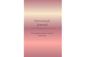 Devotional Journal: For Guided Scripture Study & Reflection