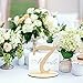 AerWo Wooden Table Number 1-20 Wedding Table Number with Base for Wedding Reception and Wedding Table Decorations