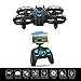 SZJJX APP-RC Drone 2.4 GHz Remote Control FPV Wifi Quadcopter 4CH 4-Axis Gyro Helicopter, Headless Mode, Altitude Hold, with HD Camera Real Time Transmission RTF SJ515W