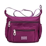Soyater Nylon Crossbody Bags for Women with Pockets