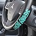 BDK Warner Brothers Scooby Doo Car Steering Wheel Cover - Non-Slip Ergonomic Grip Lining - Durable Faux Leather Steering Wheel Cover - Easy Installation 14.5-15.5 in Diameter Car Accessories (Black)