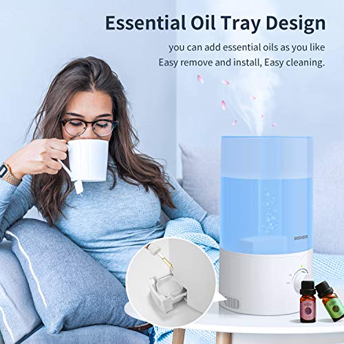 Humidifiers for Bedroom, Gocheer 3.5L Cool Mist Humidifier for Baby