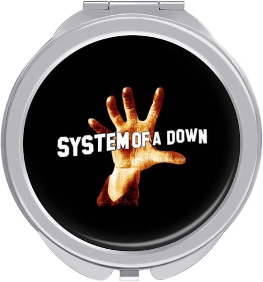 Amazon 携帯ミラー システム オブ ア ダウン 両面ミラー 化粧鏡 折りたたみ鏡 手鏡 両面鏡 コンパクトミラー 持ちやすい ファッション 便利軽量 可愛い丸型 女性 メイクアップミラー ホワイト Dcyzbzt 手鏡 通販