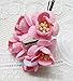 RATREE SHOP 50 Pcs Cherry Blossom Pink Mulberry Paper Flower 25 mm Scrapbooking Wedding Doll House Supplies Card Project, Products From Thailand.