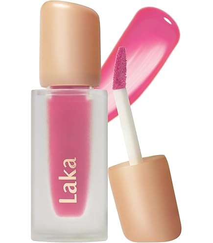 Amazon.com : Laka Fruity Glam Lip Tint Mini, 1.9g/0.07oz, Glowing