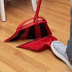 O-Cedar PowerCorner One Sweep Broom with Step-On