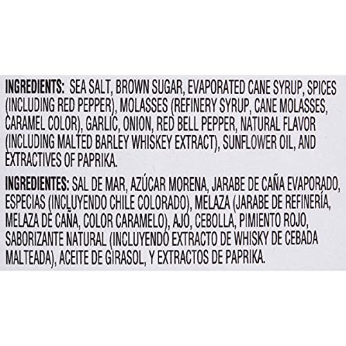 MCCORMICK GRILL MATES BROWN SUGAR BOURBON SEASONING, 27 OZ – ONE 27 OUNCE CONTAINER OF BROWN SUGAR BOURBON SEASONING MADE OF MOLASSES, RED BELL PEPPERS, AND MORE FOR STEAK, POULTRY, AND VEGETABLES