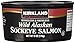 Kirkland Signature Wild Alaskan Sockeye Salmon, 6oz, Pack of 3