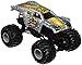 Hot Wheels Monster Jam Max-D Vehicle, Silver 1:24 Scale