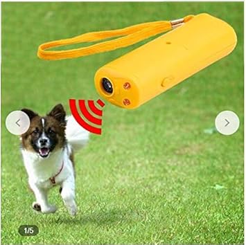 Quner 3 in 1 Anti Barking Stop Bark Ultrasonic Pet Dog Repeller Training Device Trainer with LED