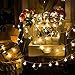 Star String Lights, Battery Operated LED Twinkle Lights 50pcs LED Indoor Fairy Lights Warm White for Patio Wedding Bedroom Princess Castle Garden Birthday Party Indoor Outdoor Decoration