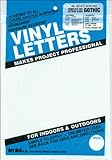Duro Decal Permanent Adhesive Vinyl Letters & Numbers: 1
